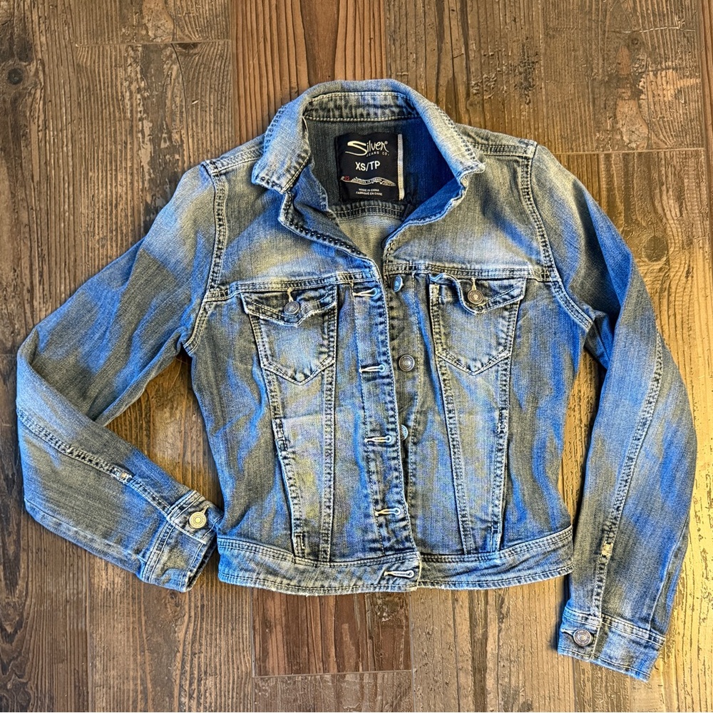 Silver Jean Jacket - Women's XS